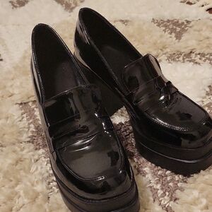 Women's Black Loafers